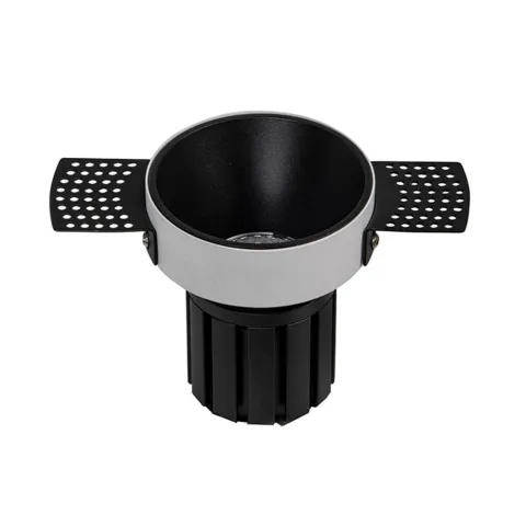 Downlight Incastrat Circular S095 Zambelis Aluminiu, Alb, LED, Grecia