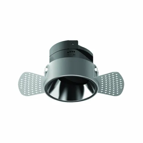 Downlight Incastrat Circular S128 Zambelis Aluminiu, Alb, GU10, Grecia