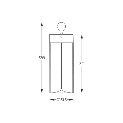 Veioza Exterior ESTERNO 1003 Zumaline LED, Gri, Polonia