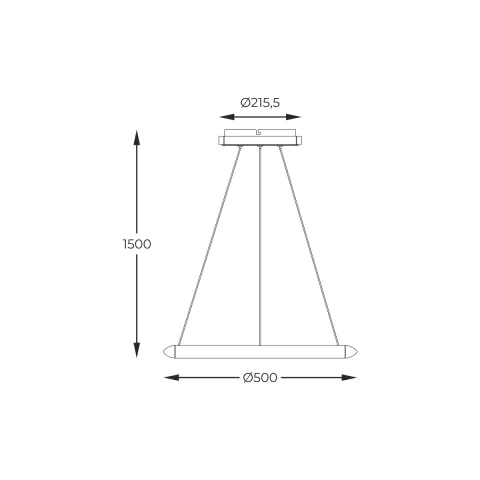 Suspensie NEWA  11677 Zumaline LED, Polonia