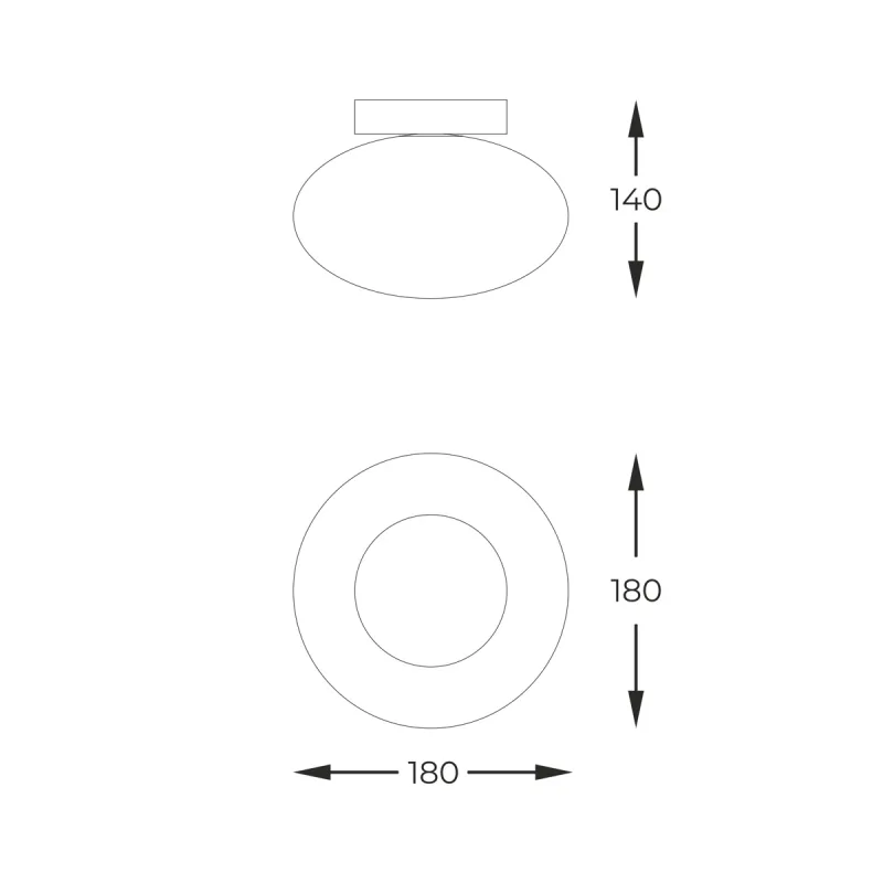Plafoniera OMI 1187 Zumaline G9, Auriu, Polonia