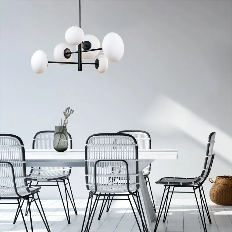 Candelabru OMI 1196 Zumaline G9, Negru, Polonia