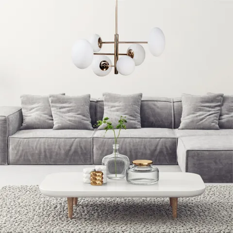 Candelabru OMI 1197 Zumaline G9, Auriu, Polonia