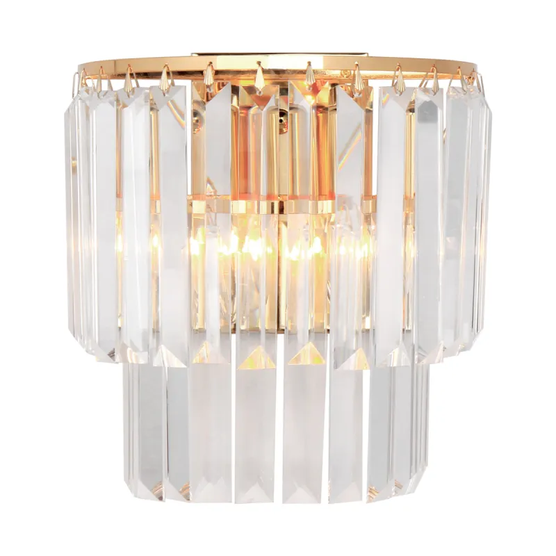 Aplica AMEDEO 17106/2W-GLD Zumaline E14, Auriu, Polonia