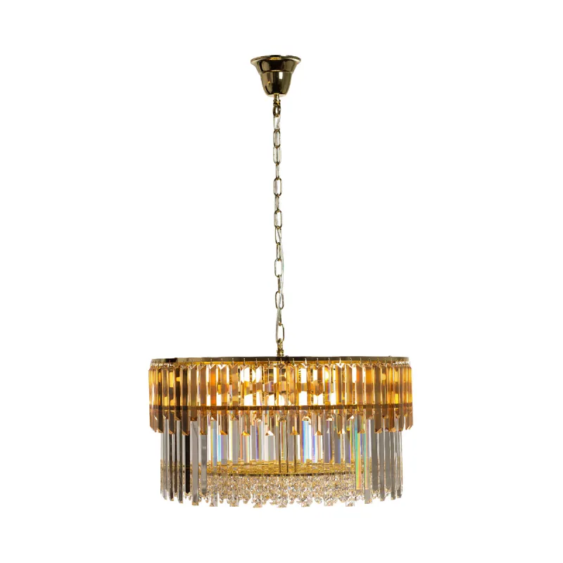 Candelabru CAMILLE 19101/16 Zumaline E14, Auriu, Polonia