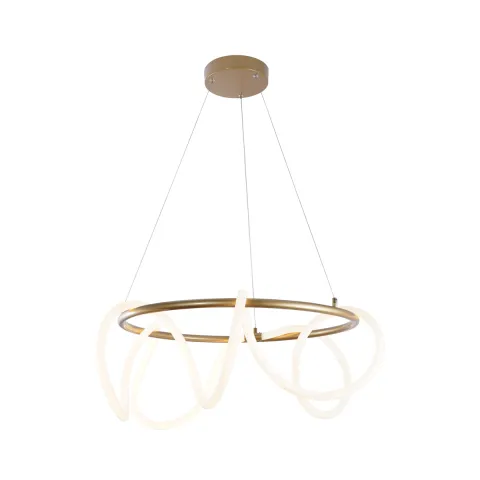 Suspensie BALBO 20006PL-GD Zumaline LED, Auriu, Polonia