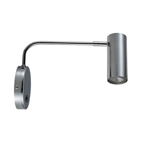 Aplica Dormitor TUBO WL 20034-CH-N Zumaline GU10, Crom, Polonia