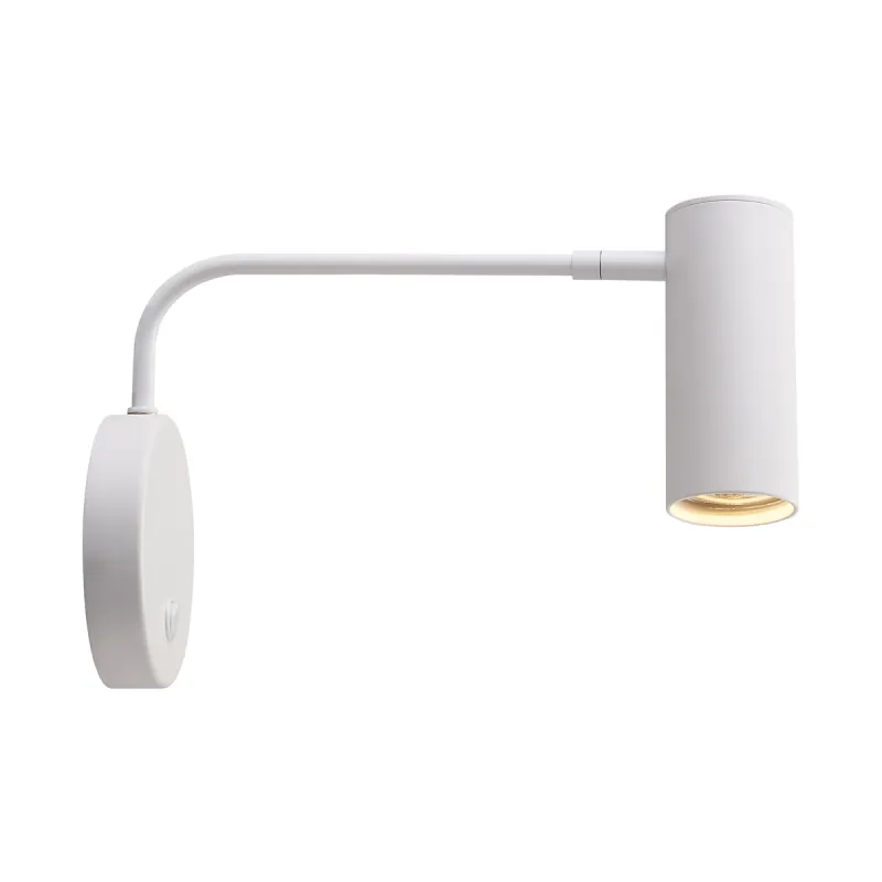 Aplica Dormitor TUBO WL 20034-WH-N Zumaline GU10, Alb, Polonia