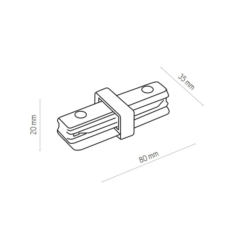 Conector Electric Sina 1 Faza Aplicat    CZNIK PROSTY CZARNY 2050 Zumaline Negru, Polonia