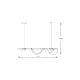 Suspensie BALBO 2200277L Zumaline LED, Negru, Polonia