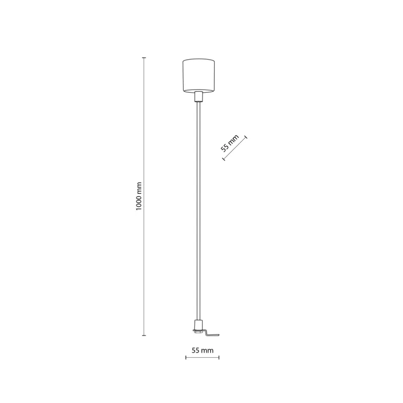 Accesoriu Suspensie Sina ZESTAW ZASILAJ CY CZARNY 3014 Zumaline Negru, Polonia