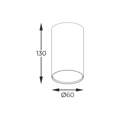 Plafoniera OAK 3100103 Zumaline GU10, Lemn, Polonia