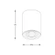 Downlight Aplicat RONDOO SL1 45519-N Zumaline GU10, Alb, Polonia