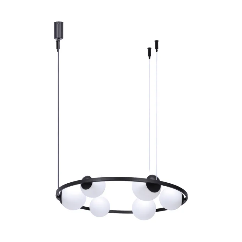 Suspensie ORBIT 5007 Zumaline E27, Negru, Polonia