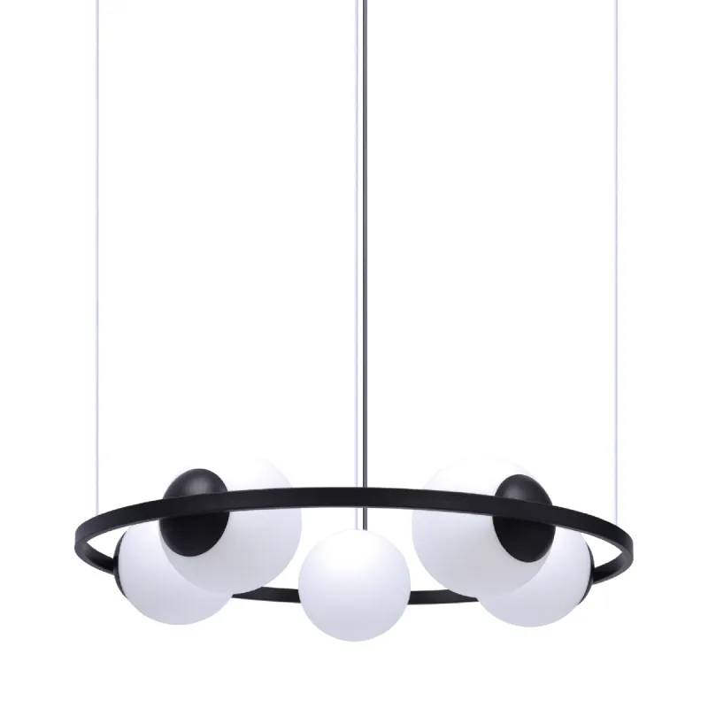 Suspensie ORBIT 5011 Zumaline E27, Negru, Polonia