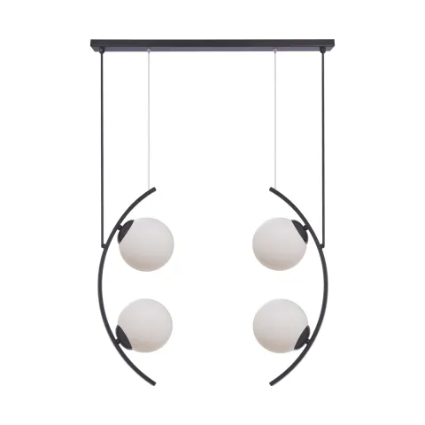 Suspensie HELIX 5016 Zumaline E14, Negru, Polonia