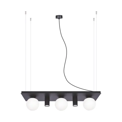 Suspensie PLANT SHELF 5555 Zumaline E14, Negru, Polonia