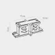 Conector Electric Sina 3 Faze   CZNIK PROSTY TR JOBWODOWY BIA Y 8020 Zumaline Alb, Polonia