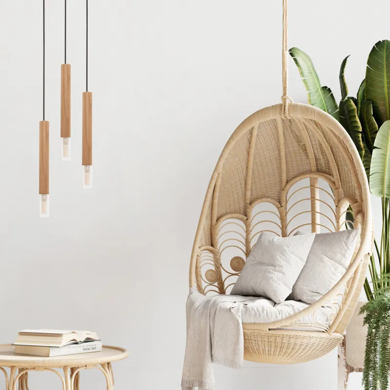 Pendul MADERA 8620103 Zumaline G9, Lemn, Polonia