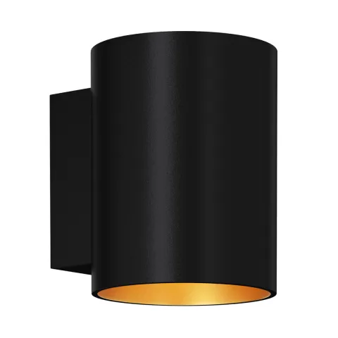 Aplica Exterior SOLA WL ROUND BLACK-GOLD 91061-N Zumaline G9, Negru, Polonia