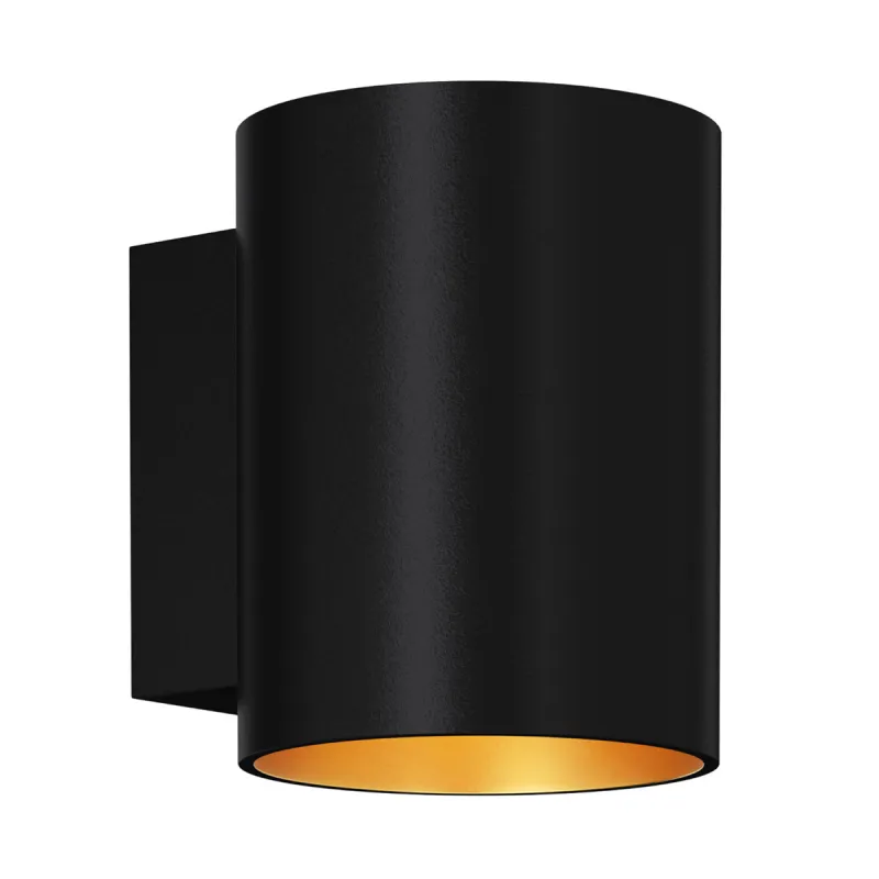 Aplica Exterior SOLA WL ROUND BLACK-GOLD 91061-N Zumaline G9, Negru, Polonia