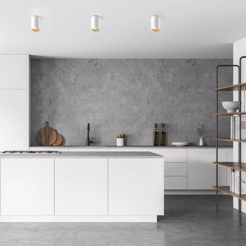 Downlight Aplicat TUBA SL 1 WHITE 92679-N Zumaline GU10, Alb, Polonia