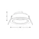 Downlight Incastrat CHUCK DL ROUND WHITE 92699-N Zumaline GU10, Alb, Polonia