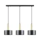 Suspensie LEO A8133-3A Zumaline E27, Negru, Polonia