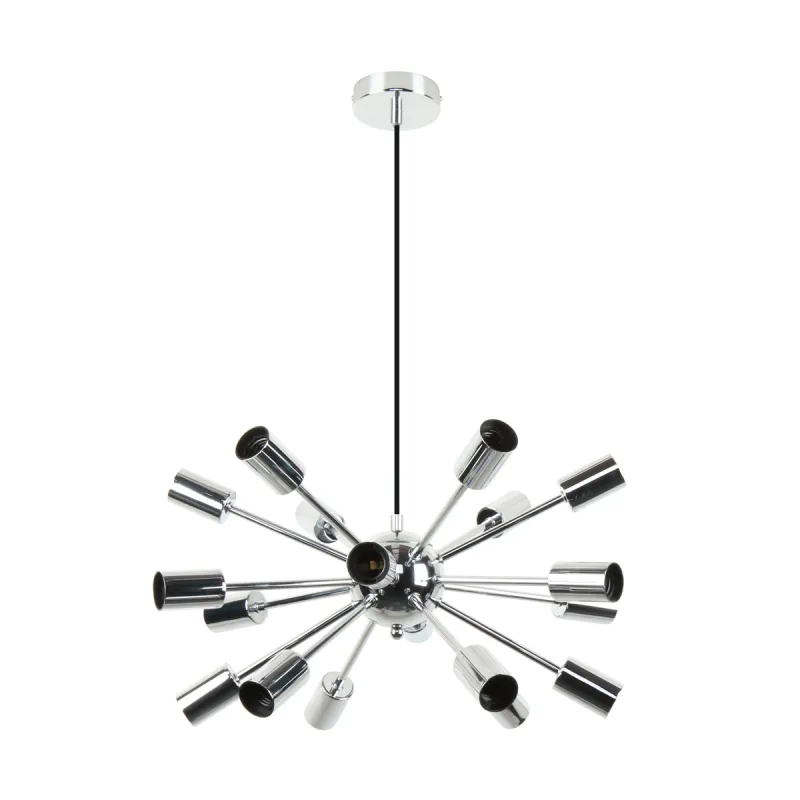 Suspensie MANDI A8181-18-CH Zumaline E27, Crom, Polonia