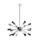 Suspensie MANDI A8181-18-CH Zumaline E27, Crom, Polonia