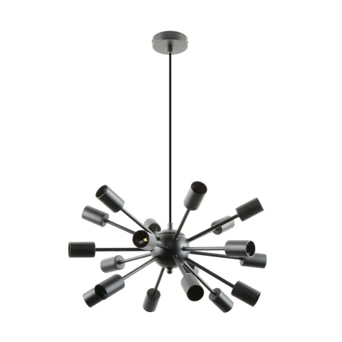 Suspensie MANDI A8181-18-MBK Zumaline E27, Negru, Polonia