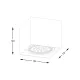 Downlight Aplicat BOX 1 ACGU10-114-N Zumaline GU10, Alb, Polonia