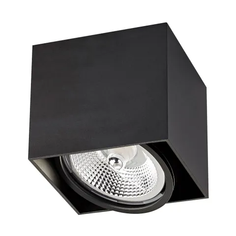 Downlight Aplicat BOX 1 ACGU10-115-N Zumaline GU10, Negru, Polonia