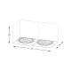 Downlight Aplicat BOX 2 ACGU10-117-N Zumaline GU10, Negru, Polonia