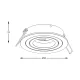 Downlight Incastrat CHUCK ARGU10-039-N Zumaline GU10, Negru, Polonia