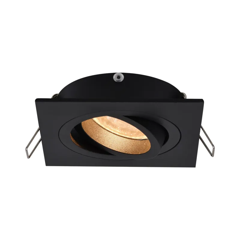 Downlight Incastrat CHUCK ARGU10-041-N Zumaline GU10, Negru, Polonia