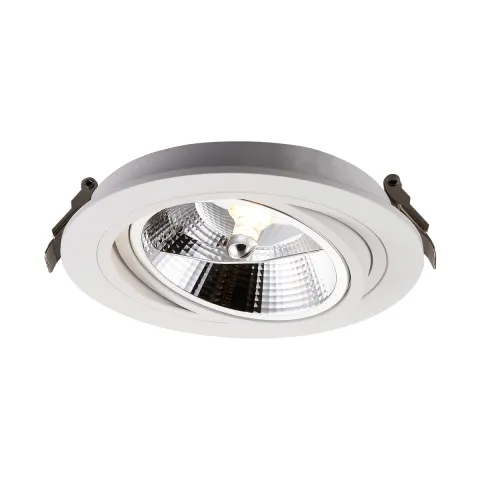 Downlight Incastrat CHUCK ARGU10-054-N Zumaline GU10, Alb, Polonia