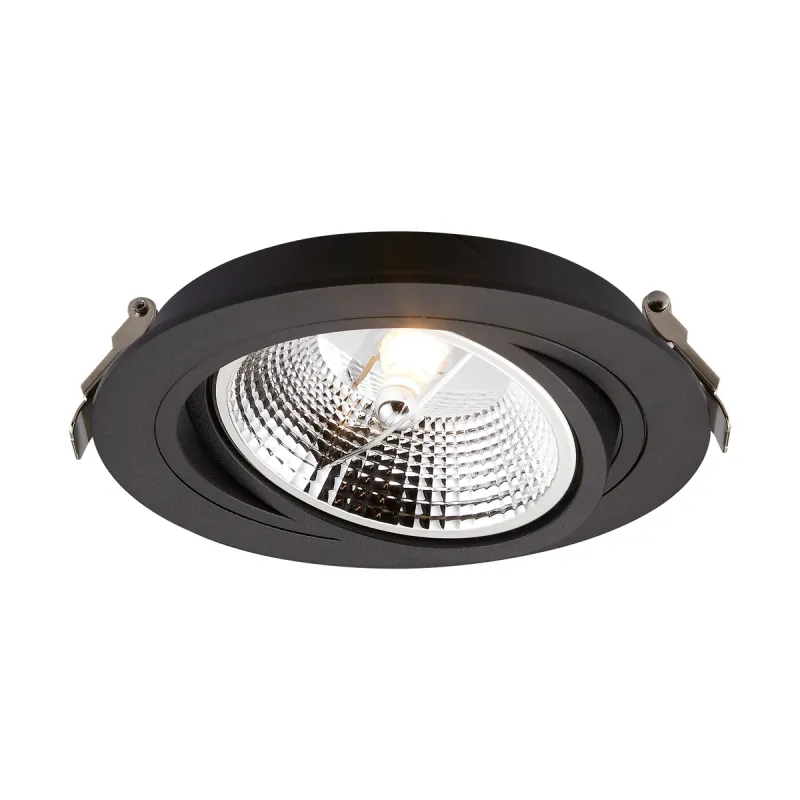 Downlight Incastrat CHUCK ARGU10-055-N Zumaline GU10, Negru, Polonia