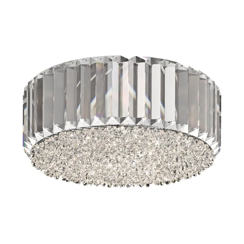 Lustra Plafon PRINCE C0360-05B-F4AC Zumaline G9, Argintiu, Polonia