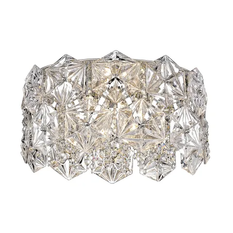 Lustra Plafon DAVI C0534-05C-F4AC Zumaline G9, Crom, Polonia