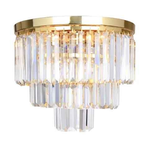 Lustra Plafon AMEDEO C17106/1 Zumaline E27, Auriu, Polonia