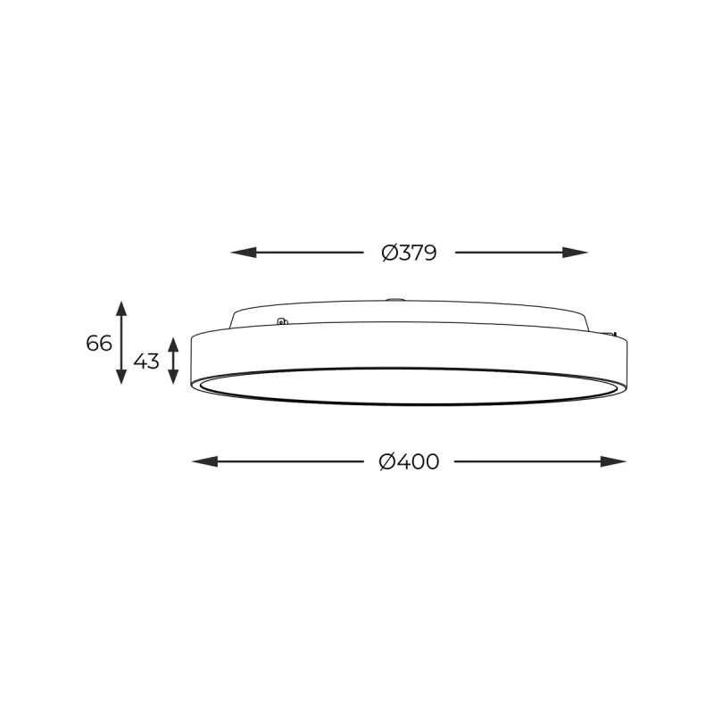 Plafoniera SIERRA CL12100008-SL Zumaline LED, Argintiu, Polonia