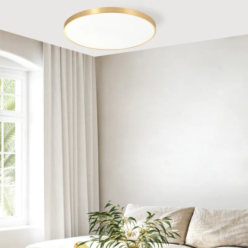 Plafoniera SIERRA CL12100009-GD Zumaline LED, Auriu, Polonia