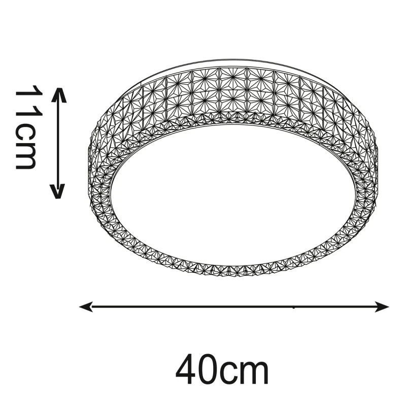 Plafoniera MOA CL15068C-D40 Zumaline LED, Alb, Polonia