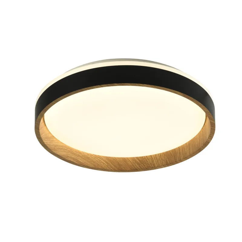 Plafoniera BOIS CL2204003-390MBWT Zumaline LED, Negru, Polonia