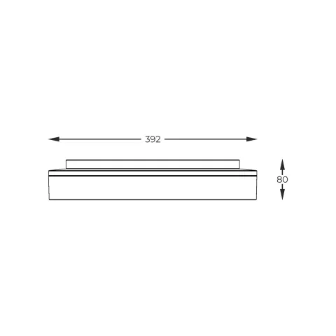 Plafoniera BOIS CL2204003-390MBWT Zumaline LED, Negru, Polonia