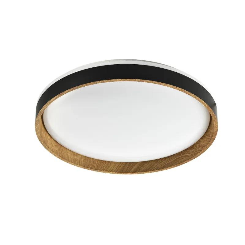 Plafoniera BOIS CL2204003-490MBWT Zumaline LED, Negru, Polonia