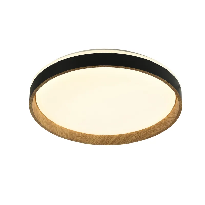 Plafoniera BOIS CL2204003-490MBWT Zumaline LED, Negru, Polonia
