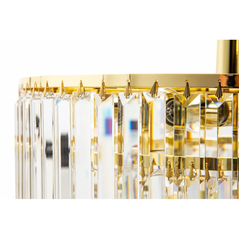 Candelabru AMEDEO FC17106/6+3+1-GOLD+CL Zumaline E14, Auriu, Polonia