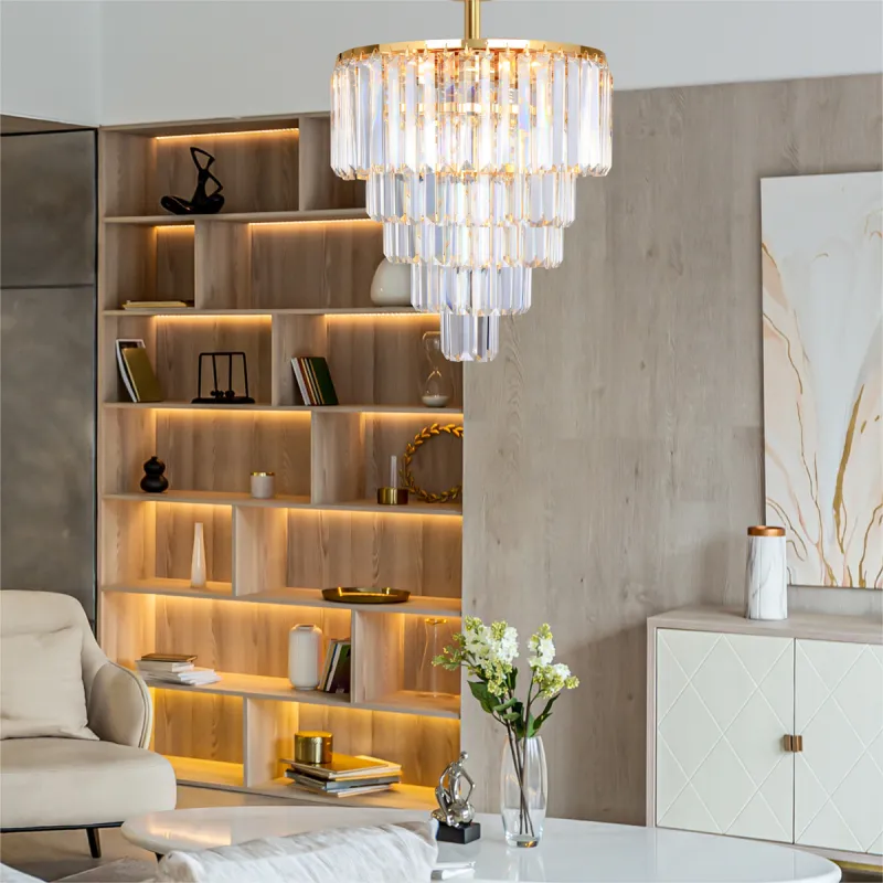 Candelabru AMEDEO FC17106/6+3+1-GOLD+CL Zumaline E14, Auriu, Polonia